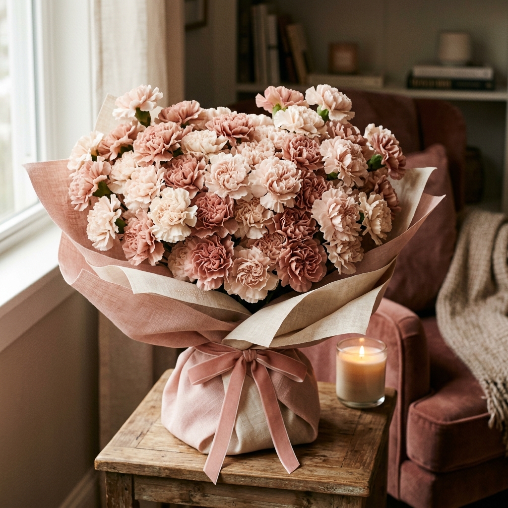 Rose Clay Bouquet