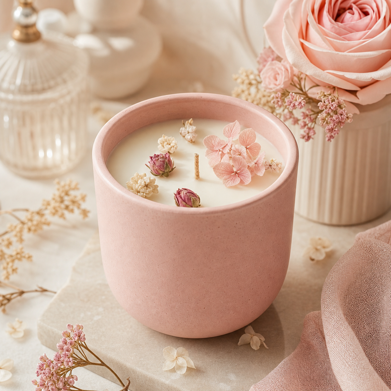 Blush Vanilla Candle
